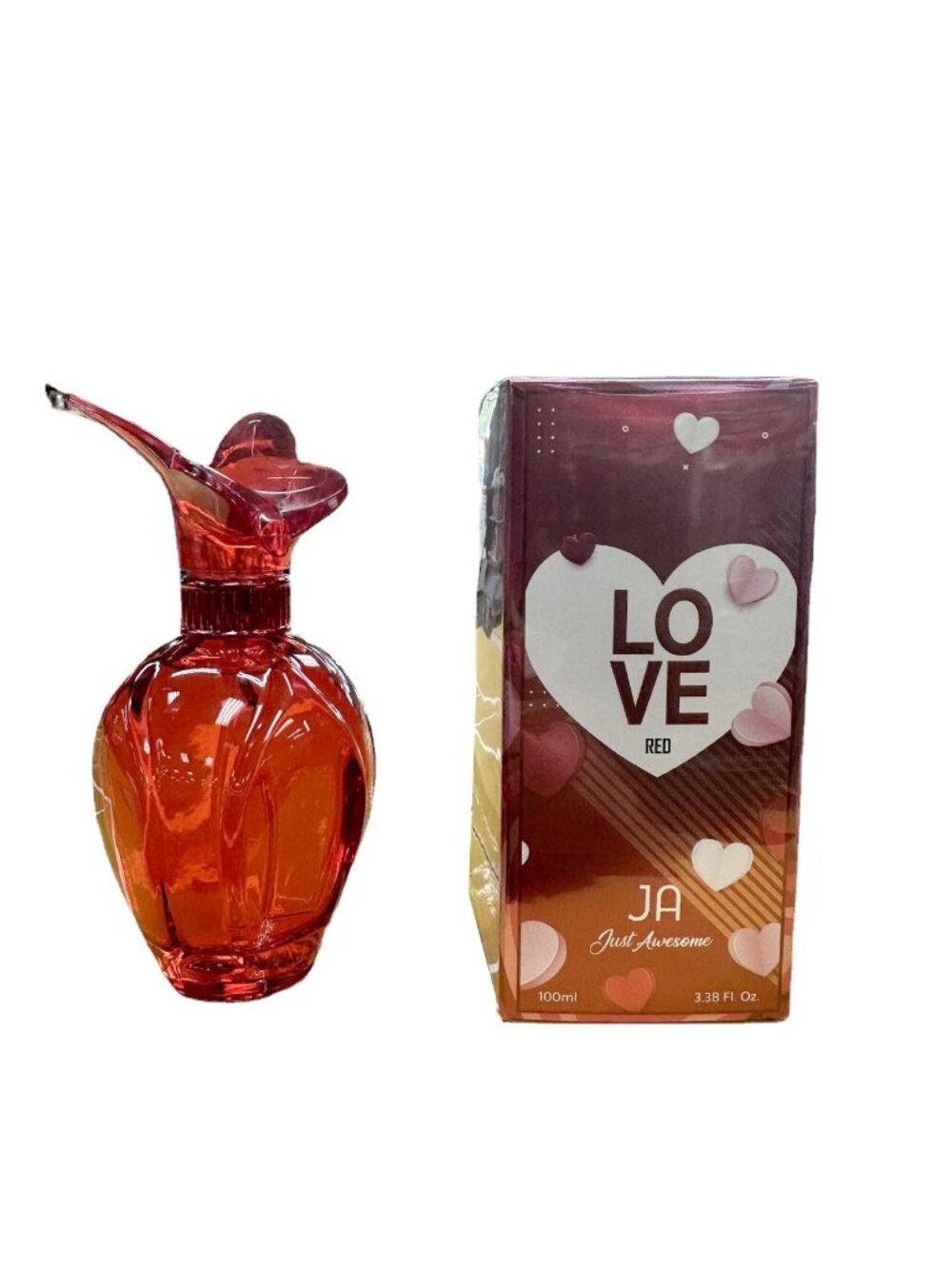 Love Red by Just Awesome JA EDT Women's Perfume 100ml 3.38 fl. oz. - Picture 3 of 6